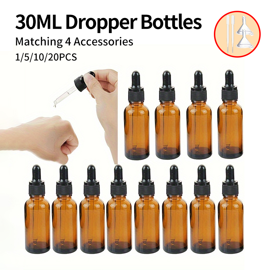 Perfume Fragrance Book - 5/10/20pcs + 4 accessories 30ml refillable