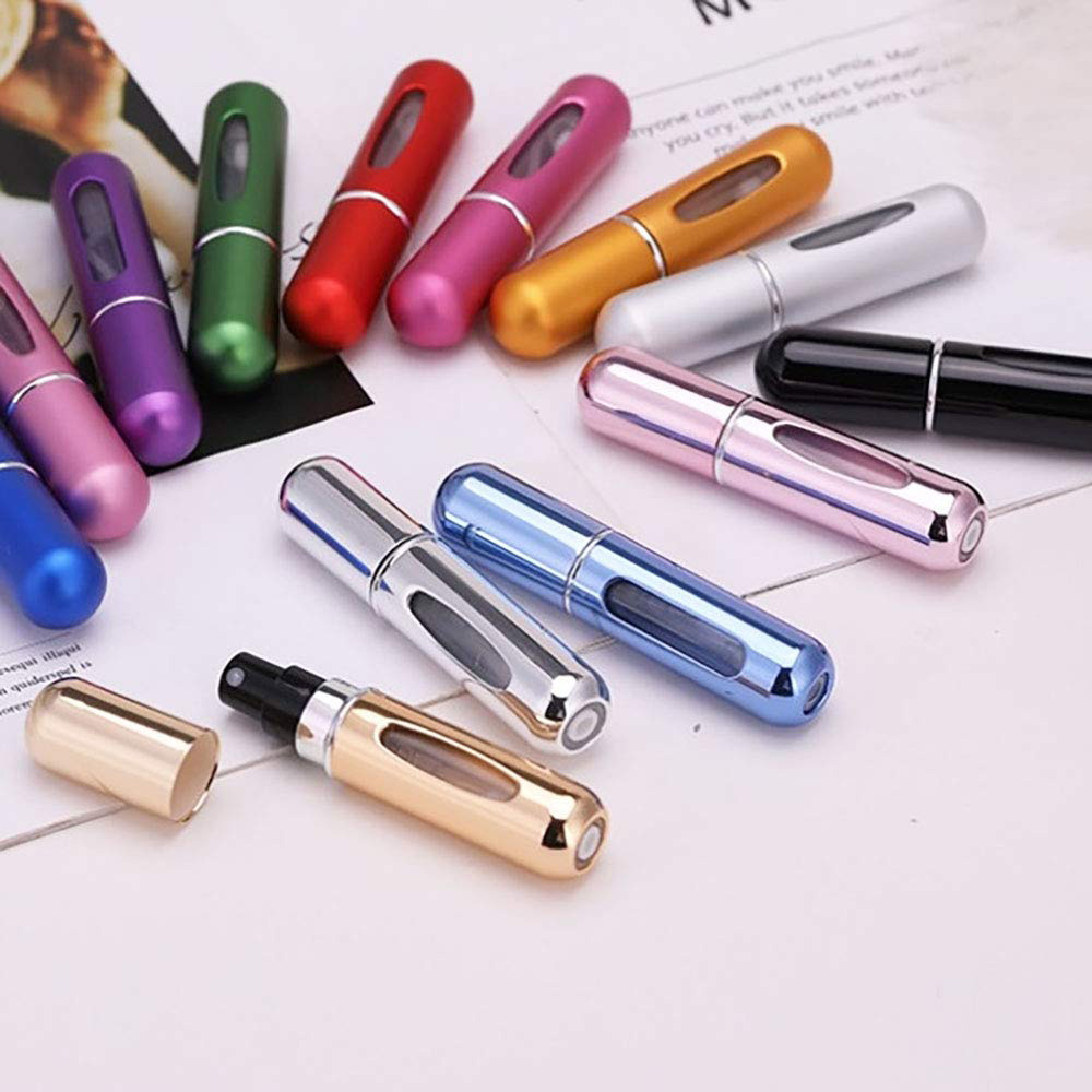 Perfume Fragrance Book - Refillable Mini Perfume Bottle Portable Cosmetic