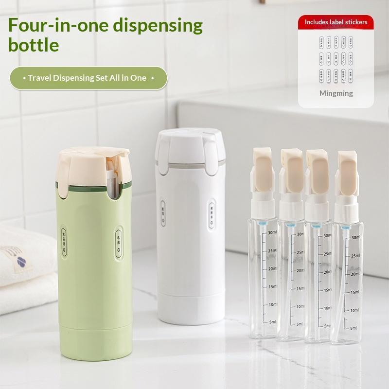 Perfume Fragrance Book - Leakproof 4 In 1 Refillable Travel