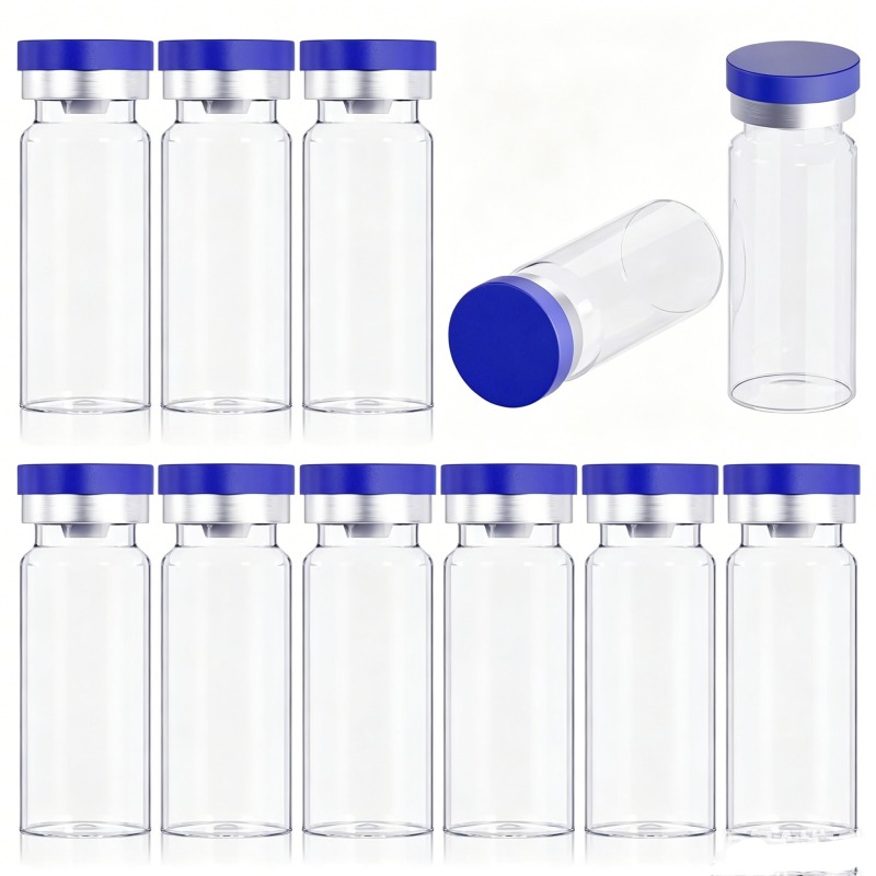 Perfume Fragrance Booster - 20/50/100Pcs Mini Glass with Caps Portable
