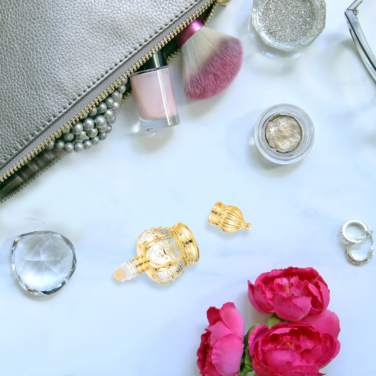 10Pcs Jade Roller Ball Inserts - Perfume Refill Bottle ulasan dan harga