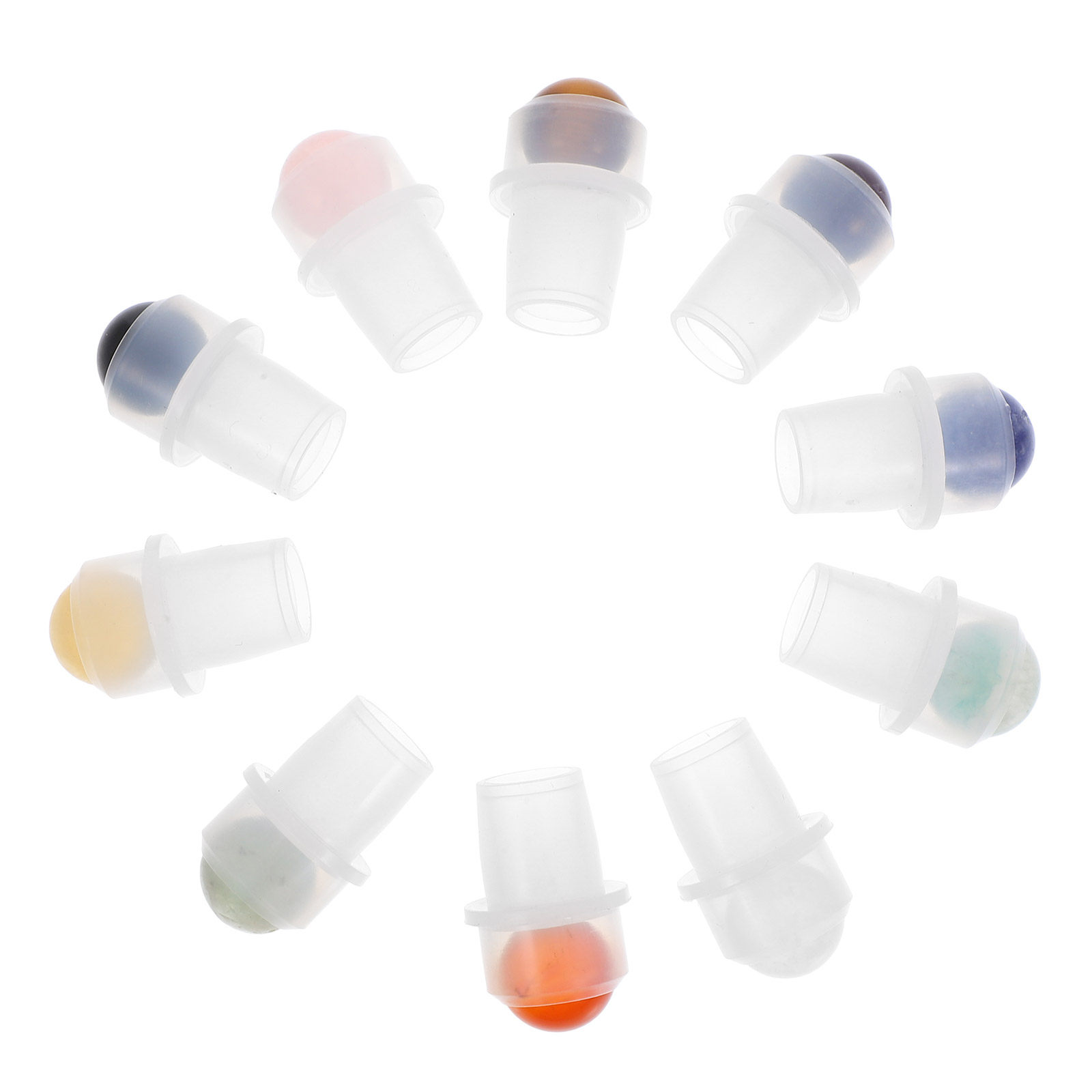 10Pcs Jade Roller Ball Inserts - Perfume Refill Bottle ulasan dan harga