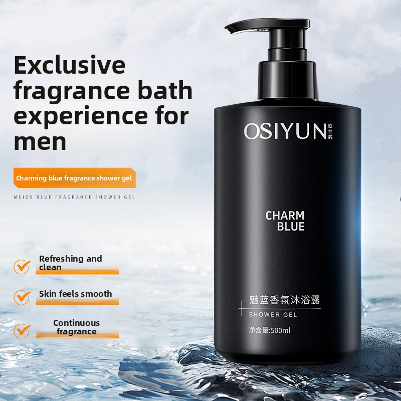 Charming blue fragrance shower - Perfume Fragrance Types For Men ulasan dan harga