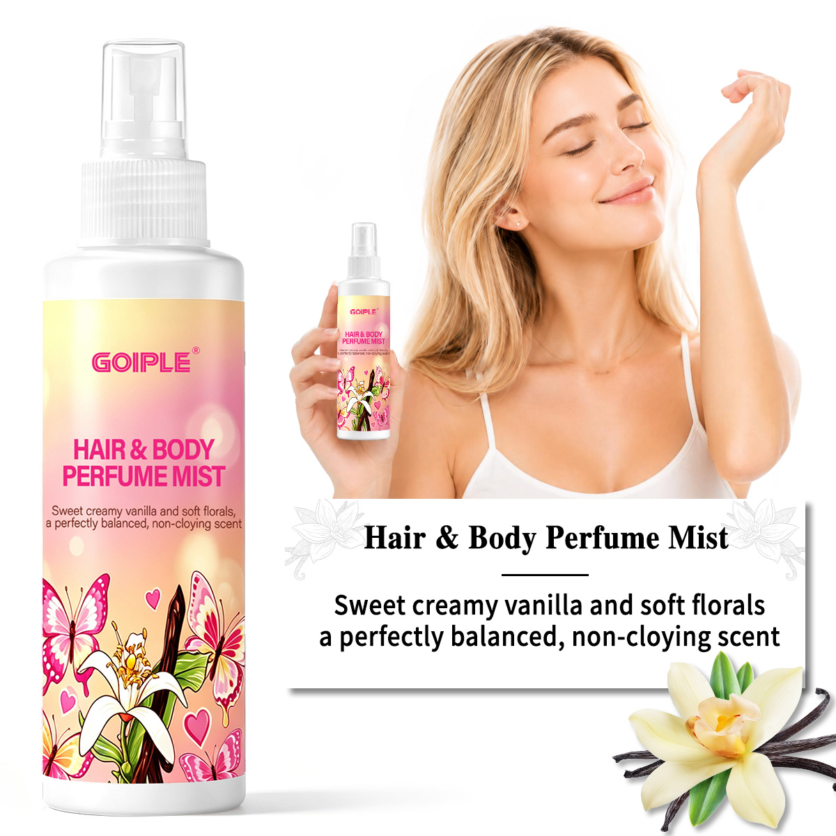 Hair & Body Perfume Mist Body  - Fragrance Perfume For Hair ulasan dan harga