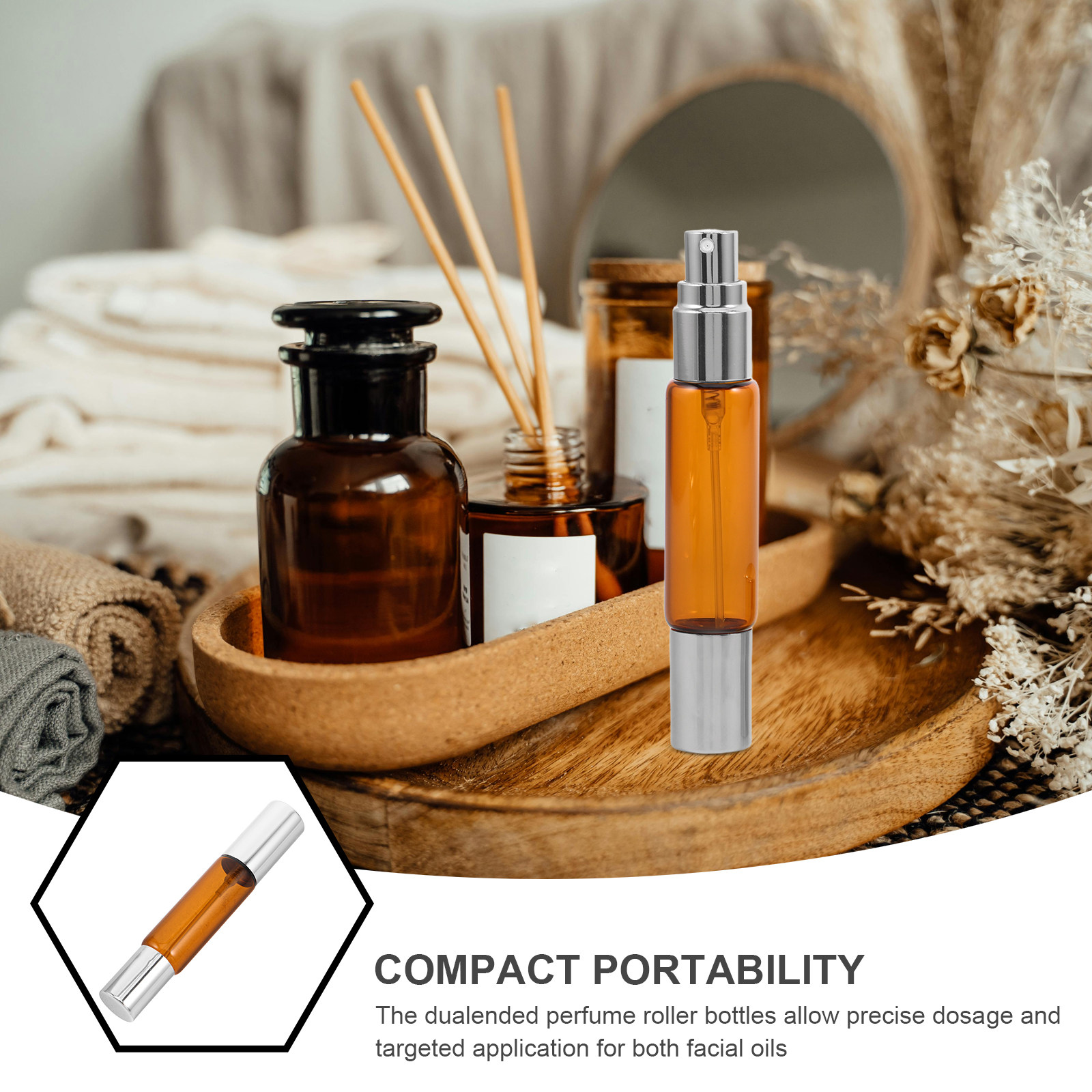 Essential Oil Refill Bottles 1 - Perfume Refill Bottle ulasan dan harga