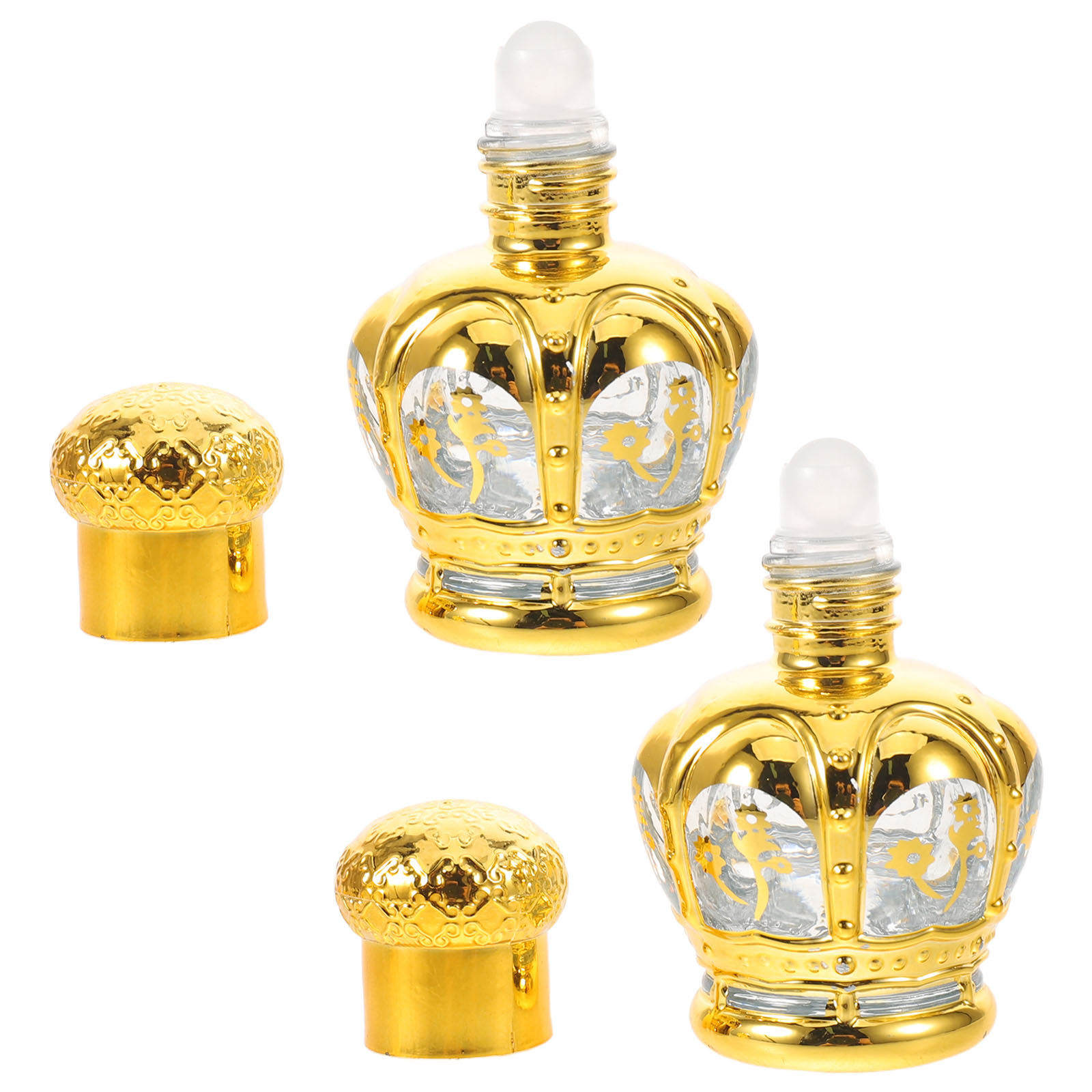 2Pcs 12Ml Clear Glass Roll on  - Perfume Refill Bottle ulasan dan harga
