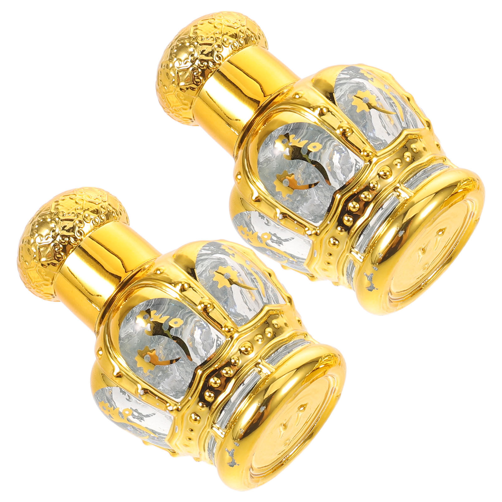 2Pcs 12Ml Clear Glass Roll on  - Perfume Refill Bottle ulasan dan harga