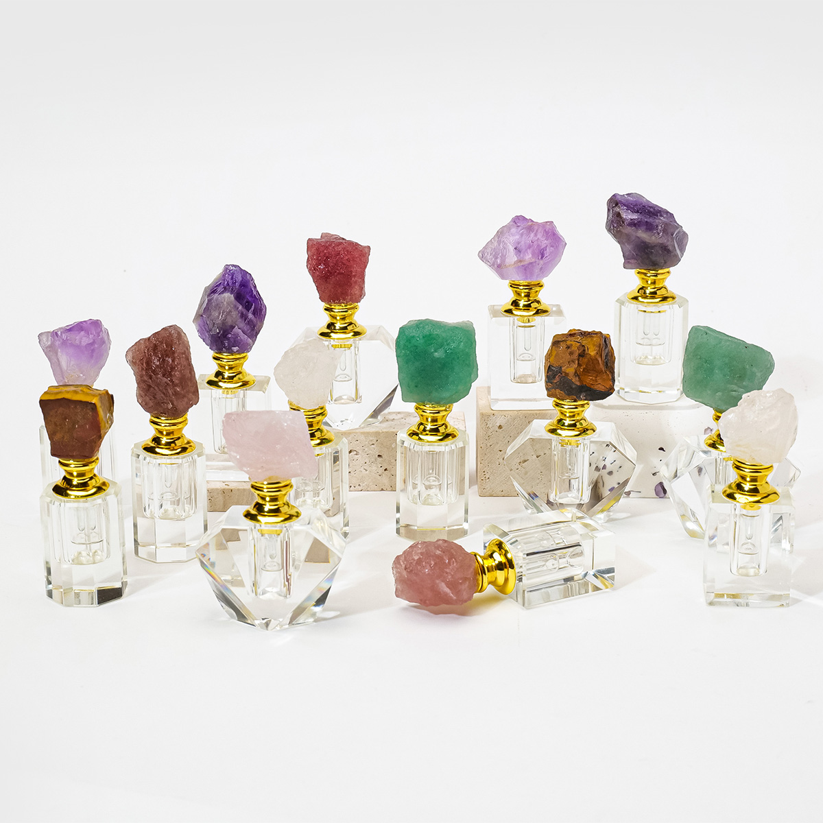 1PC Natural Amethyst Crystal C - Perfume Fragrance Book ulasan dan harga