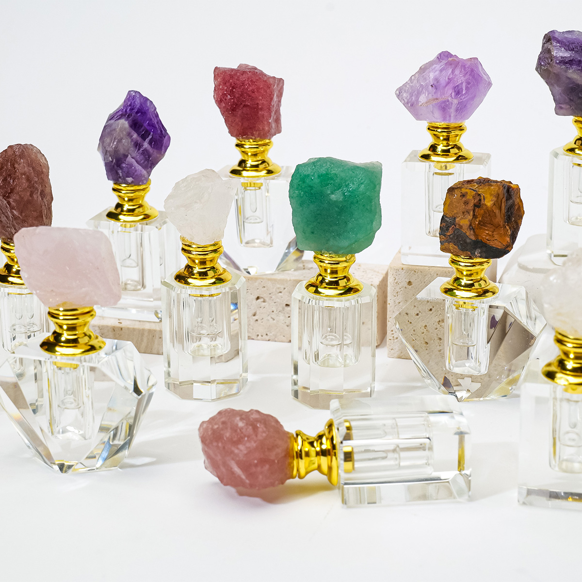 1PC Natural Amethyst Crystal C - Perfume Fragrance Book ulasan dan harga