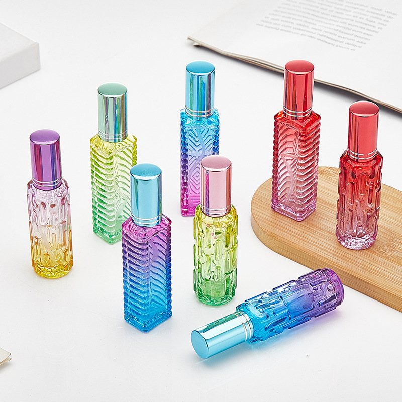 1Pcs 10ml Colorful Square Glas - Perfume Fragrance Booster ulasan dan harga