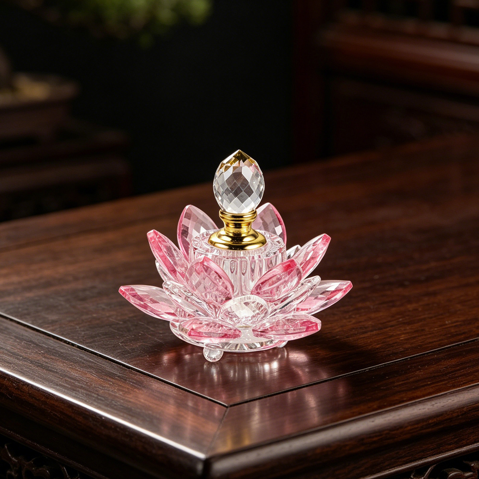 Refillable Crystal Lotus Flowe - Perfume Refill Bottle ulasan dan harga