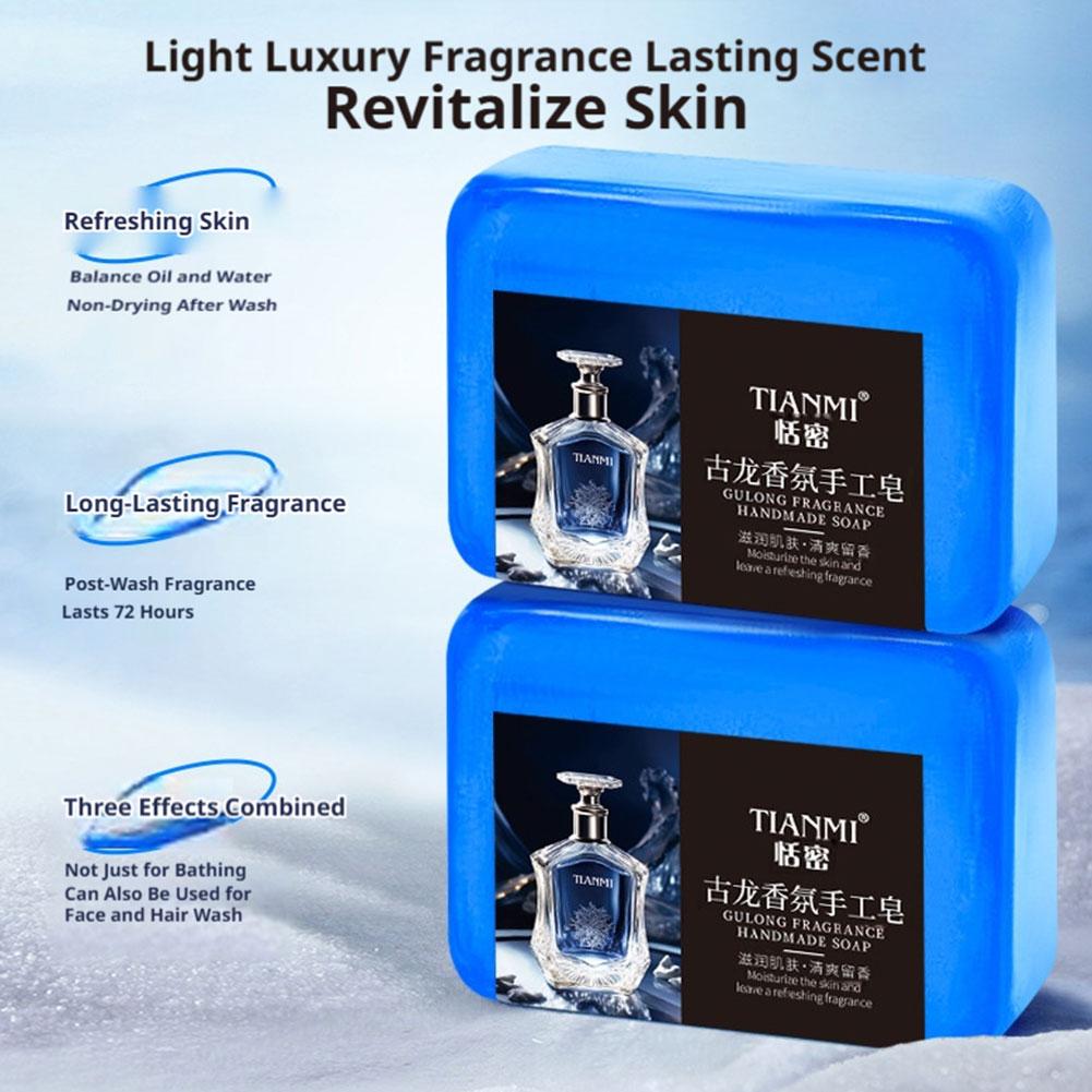 Men Gulong Perfume Soap 3 In 1 - Fragrance Perfume For Hair ulasan dan harga