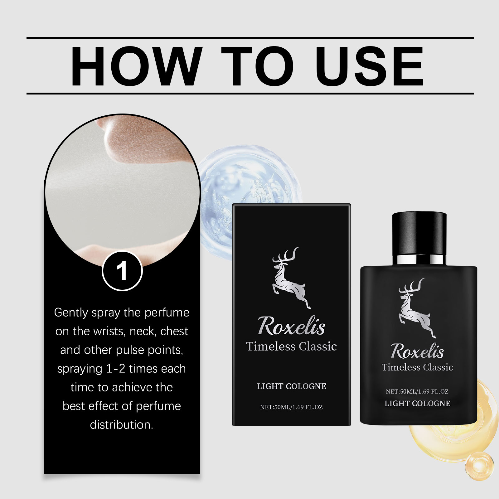Roxelis Bergamot Perfume Class - Fragrance Perfume For Hair ulasan dan harga