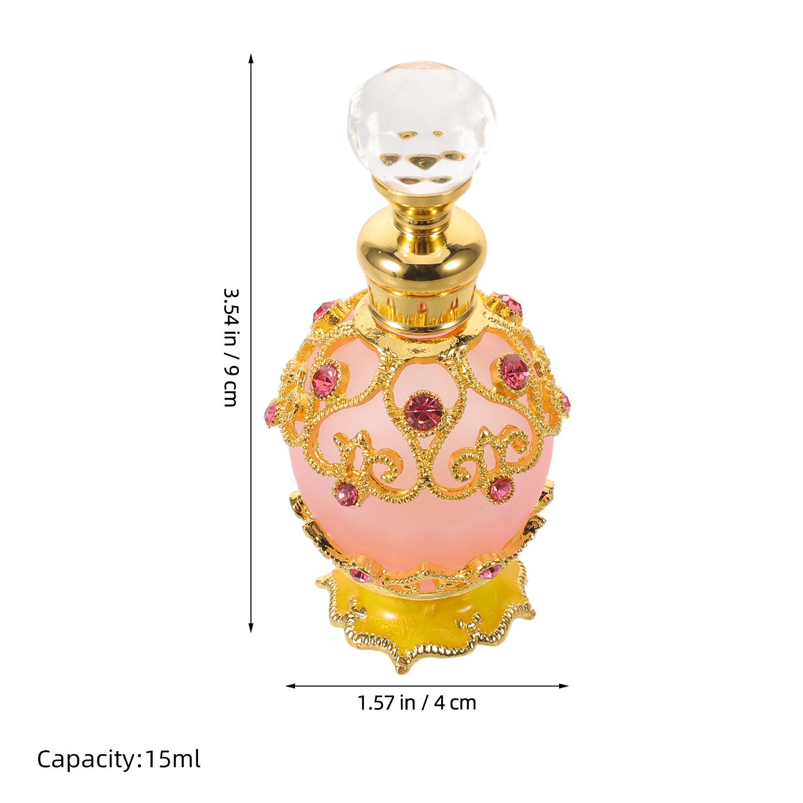 15Ml Crystal Rhinestone Perfum - Perfume Refill Bottle ulasan dan harga