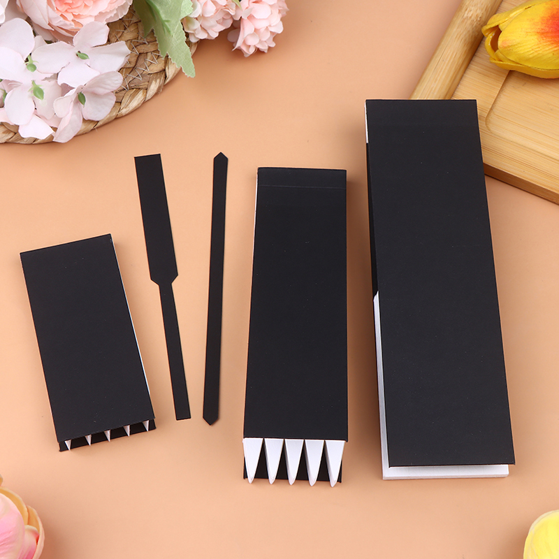 100/500pcs Black Testing Aroma - Perfume Fragrance Book ulasan dan harga