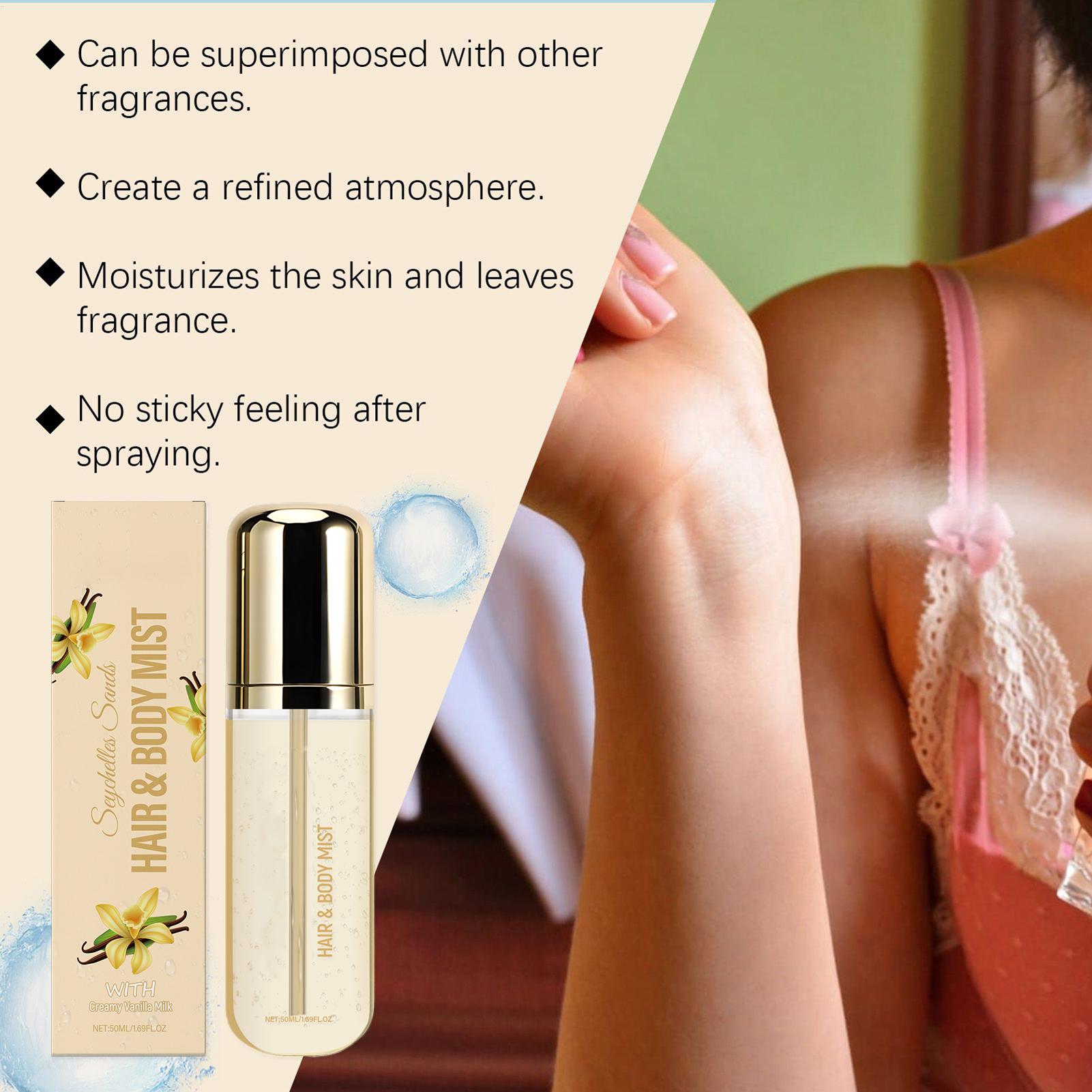 Vanilla Perfume Persistent Sky - Fragrance Perfume For Hair ulasan dan harga